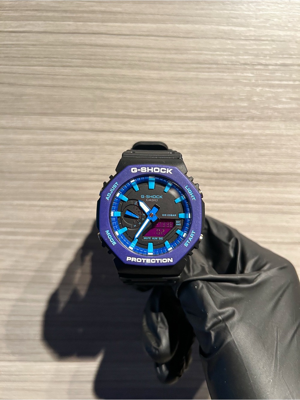 G-Shock GA-2100THS-1A Purple/Blue/Black